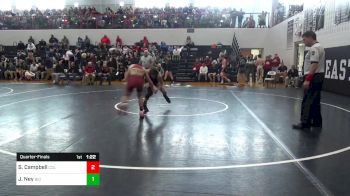 138 lbs Quarterfinal - Stoudamire Campbell, Columbia vs Joey Ney, Biglerville