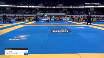 DANTE LEON vs FELIPE CESAR SILVA 2019 World IBJJF Jiu-Jitsu No-Gi Championship