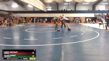 184 lbs Cons. Round 4 - Elijah Bonet, Brockport vs Chris Cratsley, Messiah