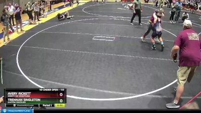 115 lbs Round 2 - Trennan Singleton, Gaston Grizzlies vs Avery Rickett, Ninety Six Wrestling