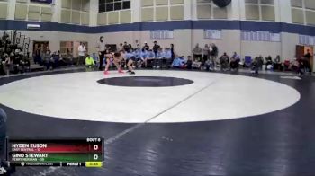 117 lbs Round 3 (4 Team) - Gino Stewart, Perry Meridian vs Nyden Euson, East Central