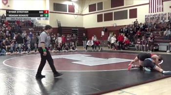 165 lbs 2nd Place Match - Keagan Schultz, North Fayette Valley vs Ryder Strother, Hampton-Dumont-CAL