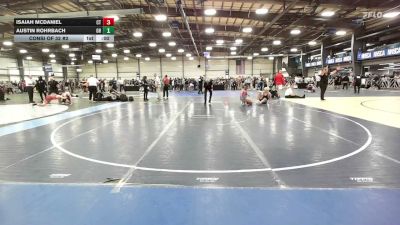 145 lbs Consi Of 32 #2 - Isaiah McDaniel, CT vs Austin Rohrbach, OH