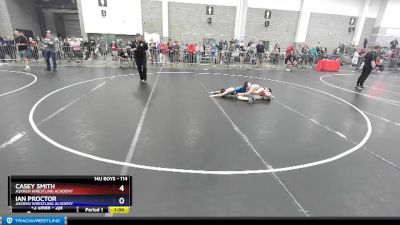 114 lbs Cons. Round 2 - Casey Smith, Askren Wrestling Academy vs Ian Proctor, Askren Wrestling Academy