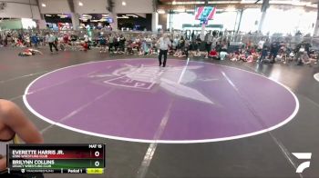 85 lbs Champ. Round 2 - Brilynn Collins, Legacy Wrestling Club vs Everette Harris Jr., G580 Wrestling Club