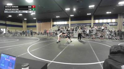 94 lbs Quarterfinal - Cecilia Bargas, Rams WC vs Natalie Nguyen, Team Grounds