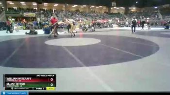 195 lbs Finals (8 Team) - Elijah Ritter, 5A Scappoose vs William Witcraft, 5A Redmond