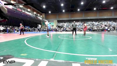 285 lbs Quarterfinal - Xavier Flores, Pacheco vs Isandre De La Torre, South Medford Mat Club