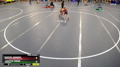 93 lbs Cons. Round 2 - Paxton Johnson, Monticello Wrestling Club vs Carston Weber, Minnesota