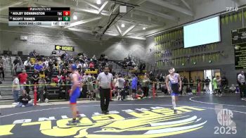 128 lbs Cons. Semi - Scott Tinnes, Dethrone vs Kolby Dennington, Tracy Wrestling Club