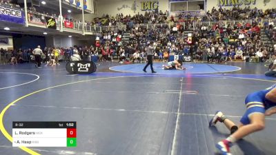 145 lbs R-32 - Logan Rodgers, Hickory vs Anderson Heap, Kissimmee Osceola-FL