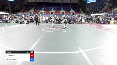 113 lbs Rnd Of 64 - Aaron Meza, CA vs Nico DeSalvo, IA