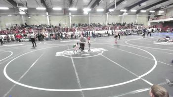 37 lbs Rr Rnd 4 - Ezrah Myers, Saguache Wolves vs Weston Kisamore, Valley Bad Boys