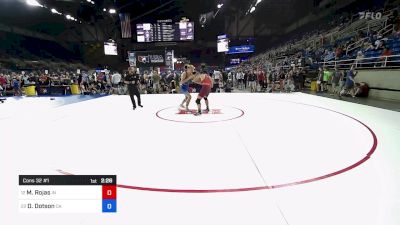 175 lbs Cons 32 #1 - Miguel Rojas, IN vs Dominic Dotson, CA