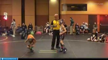 56 lbs Round 3 (3 Team) - Brody Brown, The Untouchables Gold vs Markus Zwiefel, The Untouchables Purple