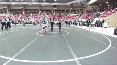 50 lbs Semifinal - Jentry Teeter, Plainville Kid vs Georgia Howell, Henryetta Knights