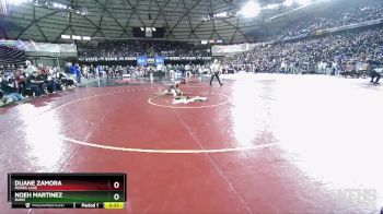 4A 120 lbs Cons. Round 3 - Duane Zamora, Moses Lake vs Noeh Martinez, Davis