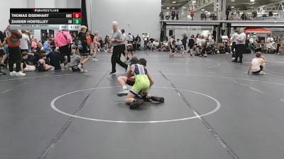 88 lbs Semis (4 Team) - Thomas Eisenhart, Grit Mat Club vs Zander Hostelley, Headhunters