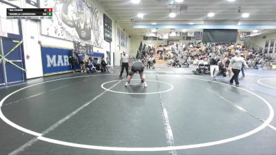 235 lbs Semifinal - Isabella Lorenzana, Marina vs Gia Coons, Orange Vista