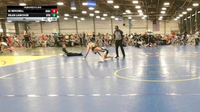 96 lbs Round 2 - 10:45am Saturday - Silas Lancour, Terps XPress vs Si Mitchell, Great Neck W.C.