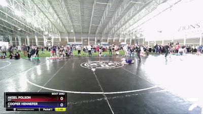 67 lbs Cons. Semi - Aksel Polson, WY vs Cooper Hennefer, ID