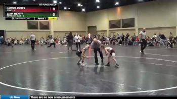 50 lbs Finals (2 Team) - Liam Henry, Tennessee Blue vs Jaxon Jones, AYWO