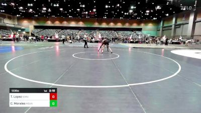 133 lbs Round Of 32 - Timothy Lopez, Southern Oregon vs Caleb Morales, Montana-Northern