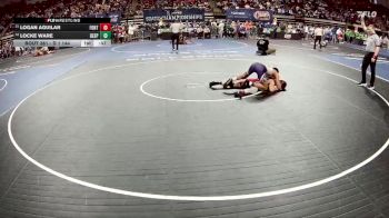 D 1 144 lbs Cons. Round 1 - Locke Ware, Denham Springs vs Logan Aguilar, Fontainebleau