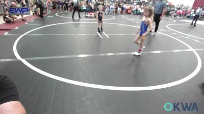 46 lbs Rr Rnd 1 - Stetson Manuel, Newkirk Takedown Club vs Baker Gates, Ponca City Wildcat Wrestling