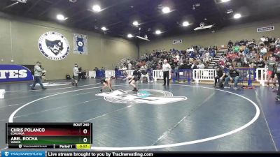 106 lbs Cons. Semi - Chris Polanco, Coalinga vs Abel Rocha, Wasco