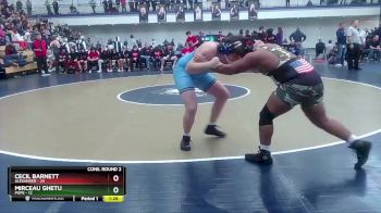 215 lbs 2nd Wrestleback (16 Team) - Cecil Barnett, Alexander vs Mirceau Ghetu, Pope