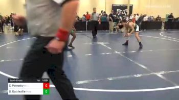 125 lbs Semifinal - Chace Petrosky, Belle Vernon vs DJ Dutrieuille, Woodland Hills