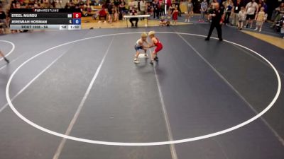 56 lbs Champ. Round 1 - Steel Mursu, MN vs Jeremiah Hosman, IL
