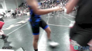 110 lbs Quarterfinal - Kenan Berry, Grove Takedown Club vs Wyatt Hall, Bristow Elementary Wrestling Club