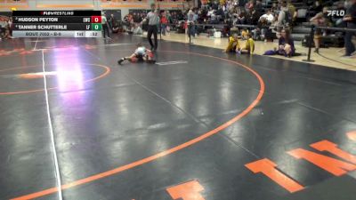 B-9 lbs 3rd Place Match - Hudson Peyton, Lynx Wrestling Club vs Tanner Schutterle, L-M FFWC