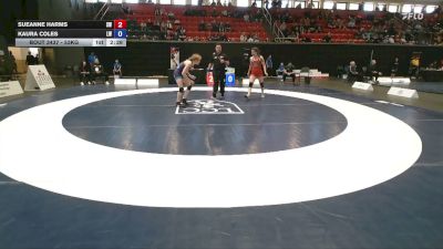 53kg Semifinal - SueAnne Harms, Saskatoon WC vs Kaura Coles, London-Western WC