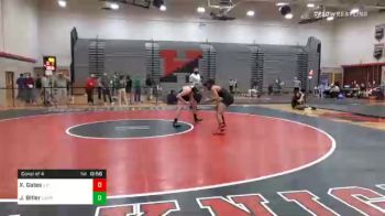 160 lbs Consolation - Xavier Gates, J P McCaskey vs Joel Bitler, Lampeter Strasburg