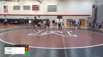 138 lbs Quarterfinal - Josh Heisey, Lampeter Strasburg vs Ronnie Fulton, Solanco