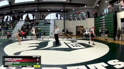 120 lbs Cons. Round 3 - Connor Glory, Delbarton vs Griffin Vaughan, St. John`s College