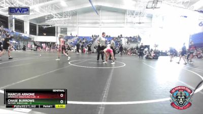 80 lbs Semis (4 Team) - Marcus Arnone, OpenMats Wrestling Club vs Chase Burrows, Victory Wrestling