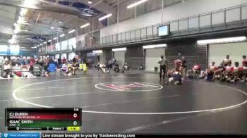 126 lbs Round 4 (6 Team) - Isaac Smith, CIAW vs Cj Duren, Backyard Brawlers