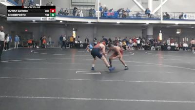 141 lbs Round Of 16 - Roman Lermer, Columbia - Unattached vs Cj Composto, Penn