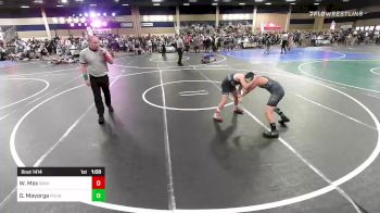 100 lbs Quarterfinal - William Max, Savage House Wrestling Club vs Gabriel Mayorga, Pounders WC