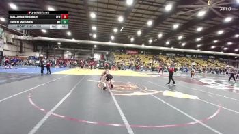 106 lbs 3rd Place Match - Sullivan Sigman, Sturgis Youth Wrestling vs Owen Wegner, Montana Disciples