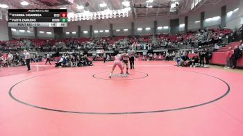 110 lbs Cons. Round 1 - Faith Zamudio, Irving Nimitz vs Kyanna Cigarroa, El Paso Socorro