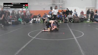 88 lbs Round 4 (10 Team) - John Kreiger, Prodigy vs Jace Diaz, Contenders WA