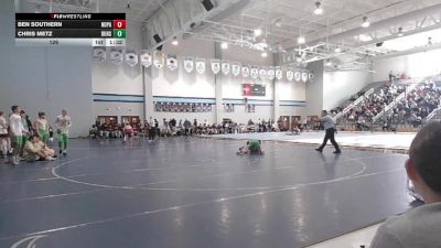 126 lbs Round 1 (16 Team) - Ben Southern, North Paulding vs Chris Metz, Buford HS