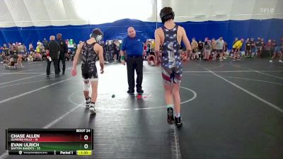 110 lbs Round 6 8 Team Chase Allen Olmsted Falls vs Evan Ulrich Dayton Bandits