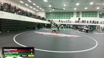 150 lbs Cons. Round 3 - Clayton Sawyer, Mountain View vs Isaiah Remacle, Wind River