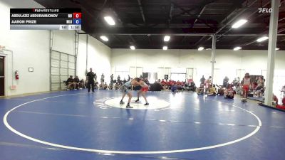115 lbs Abdulaziz Abduraimjonov, Maryland vs Aaron Prize, Michigan Red